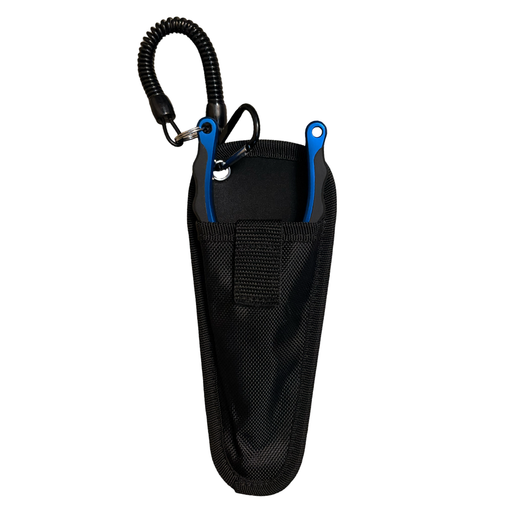 7" Aluminum/stainless Pliers with Sheath Lanyard.