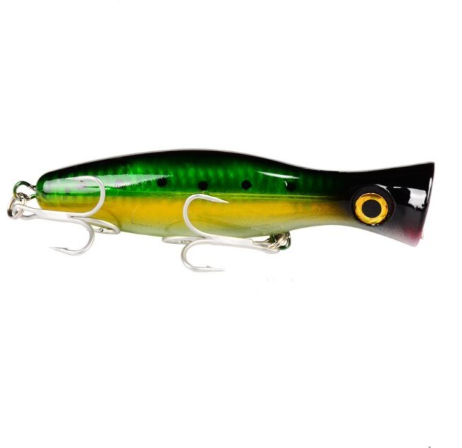 6pc Topwater Popper Lures 1.5oz