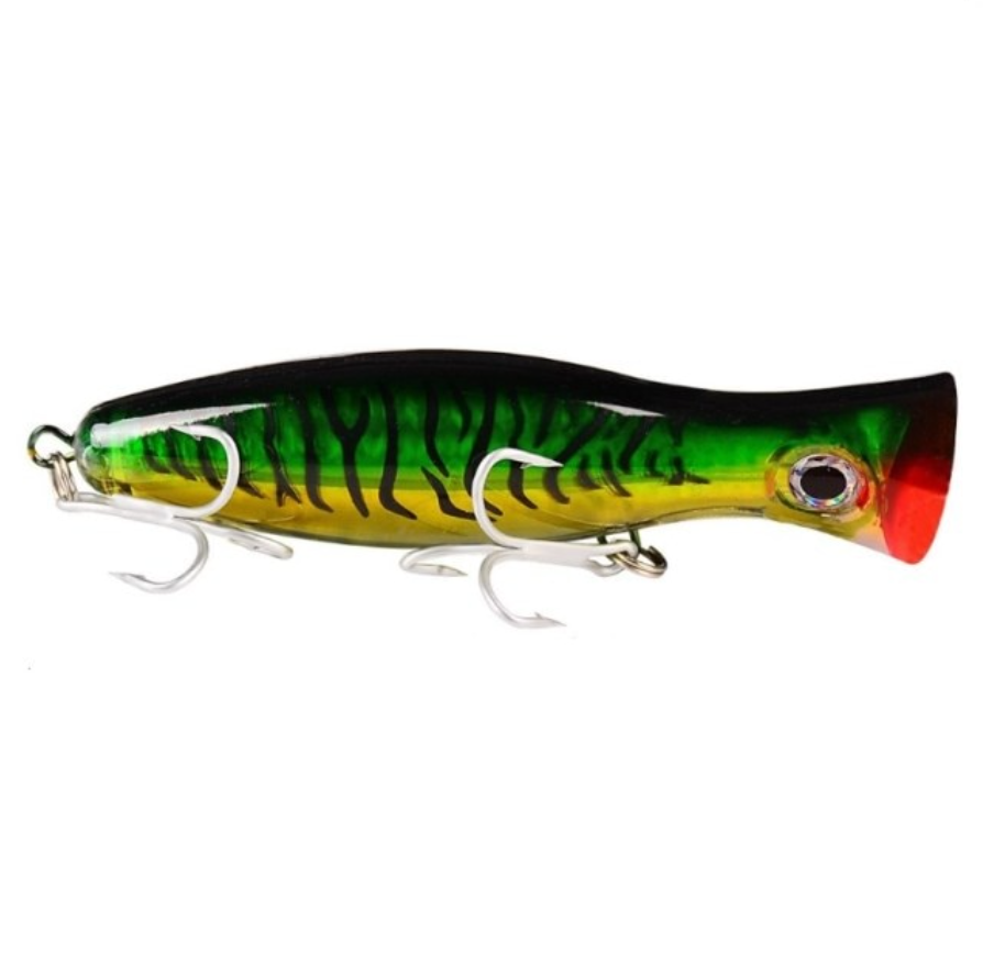 6pc Topwater Popper Lures 1.5oz