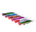 6pc Topwater Popper Lures 1.5oz